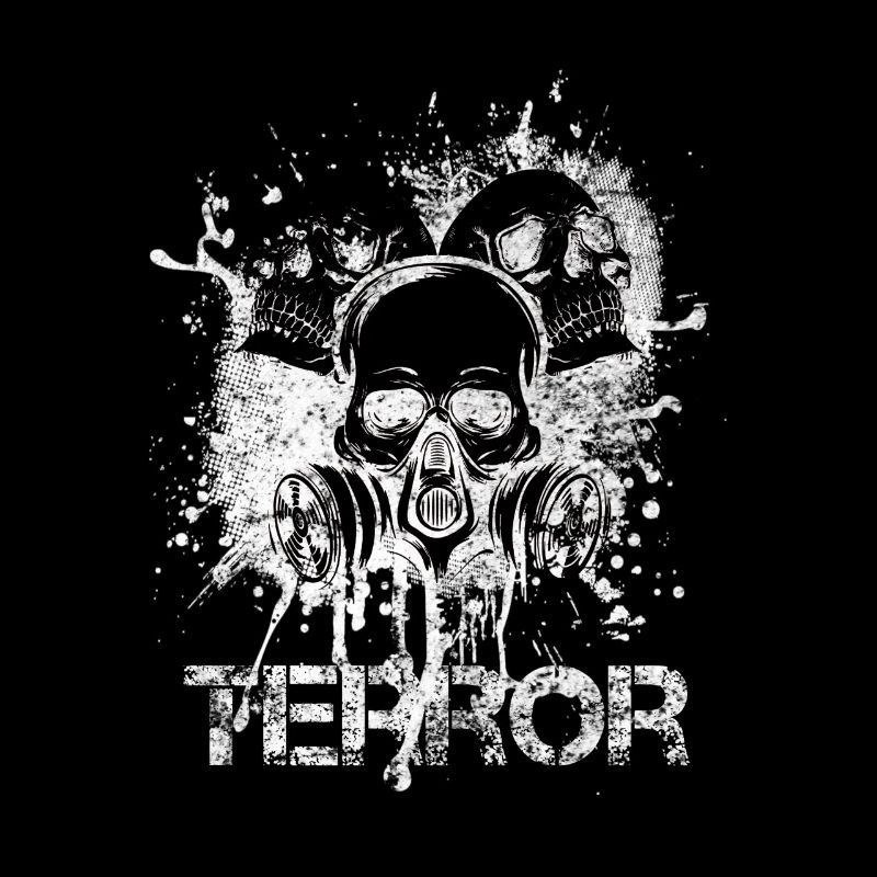 Terror Uptempo Speedcore Skull Geschenk