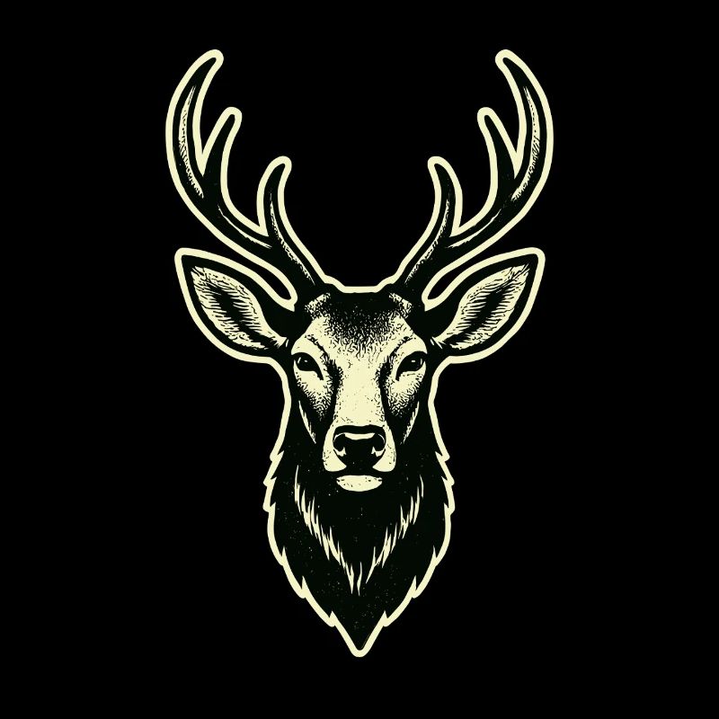 Hirsch Hirschgeweih
