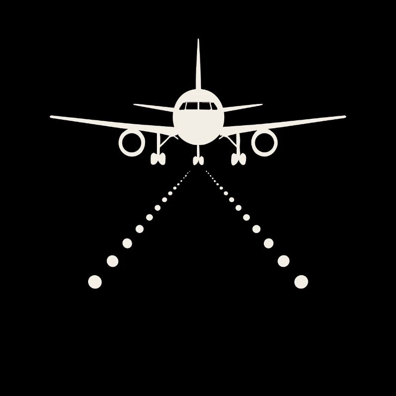 Airplane on Runway – Travel Design
