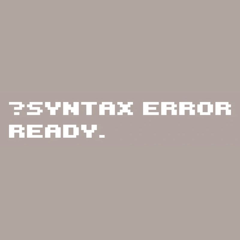 SYNTAXFEHLER 8-Bit-Retro-Computer