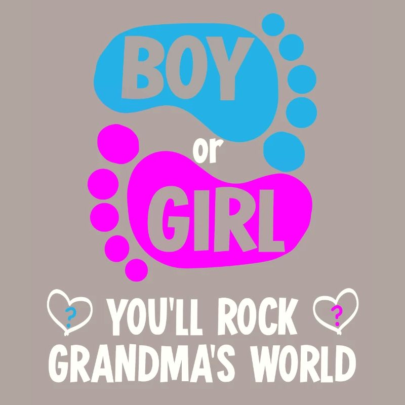 Babyparty Mädchen oder Junge Opa