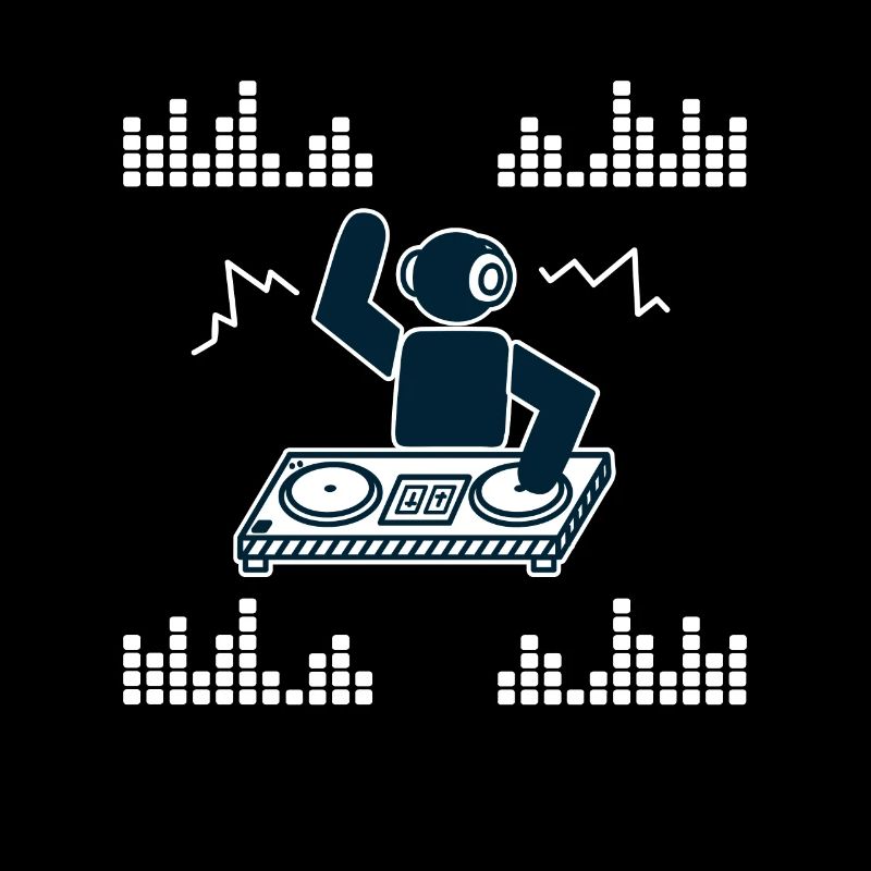 Techno Hardstyle Rave-Design Herren Damen Geschenk