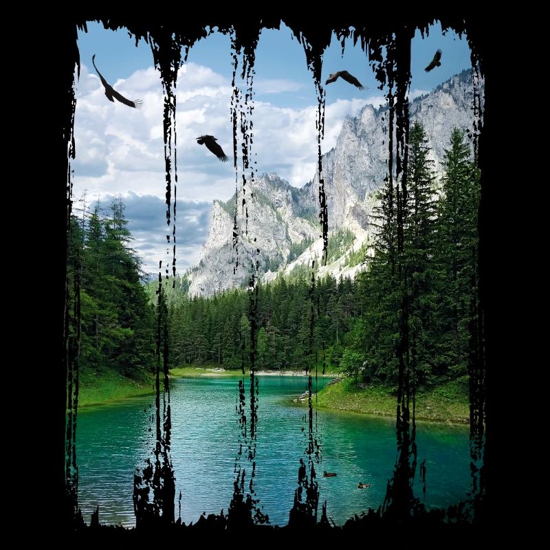 Lac vert - l’un des plus beaux endroits d’Autriche