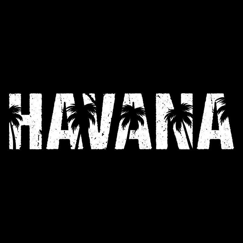 La Havane Palmiers Cuba La Havane