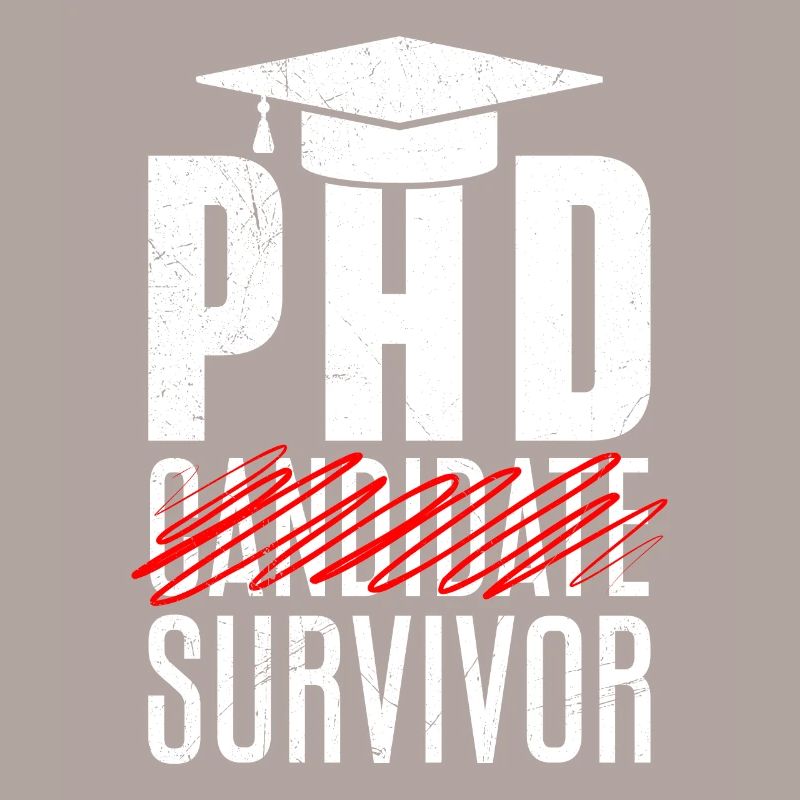 PHD Doctoral Thesis Survivor Passed