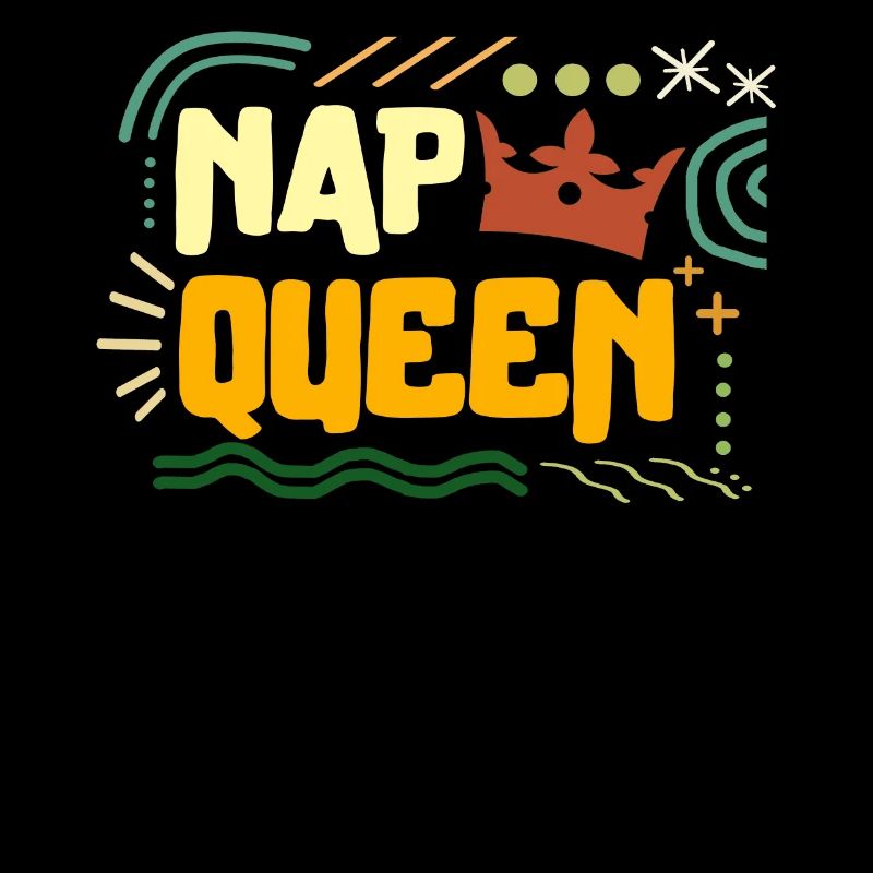 Nickerchenhemd, Nap Queen Tee, lustiger Nickerchenliebhaber