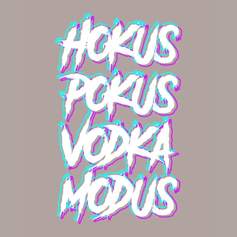 Hokus Pokus Vodka Modus Vodkatrinker Vodka