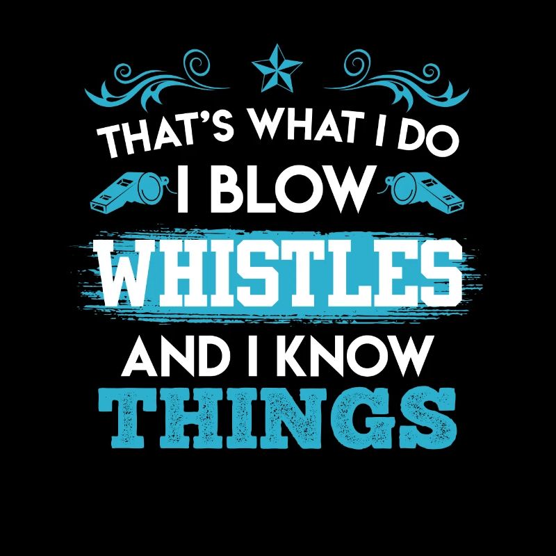 Referee whistle & know things