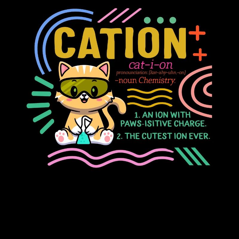 Science Shirt, Cation Prononciation Mignon