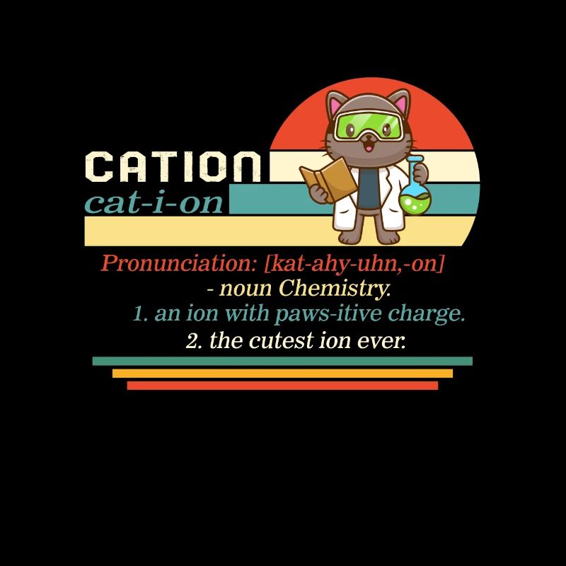 Science Shirt, Cation Prononciation Mignon