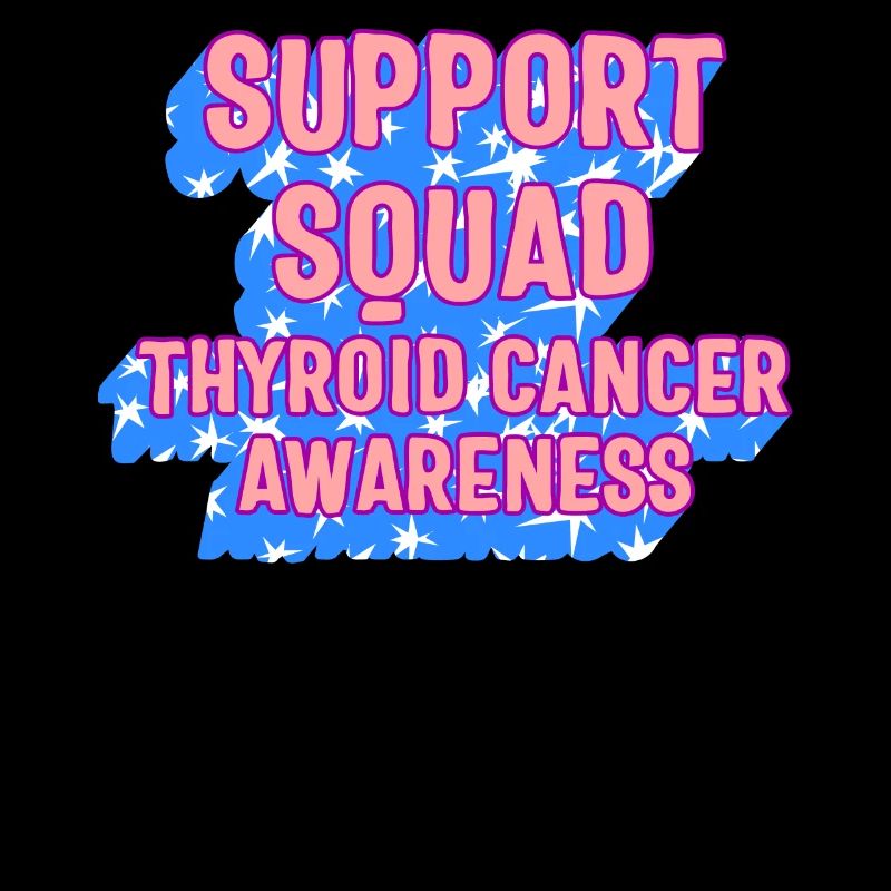 Thyroid Cancer Awareness Shirt, Support Squad