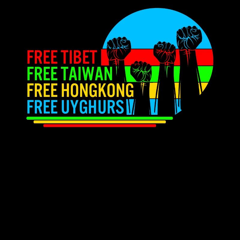 Taiwan Shirt, Free Tibet Protest Faust Tee,