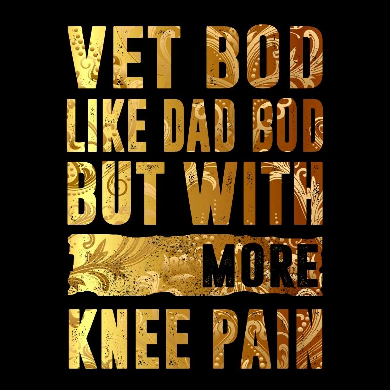 Vet Bod comme un papa Bod mais avec plus de douleur au genou
