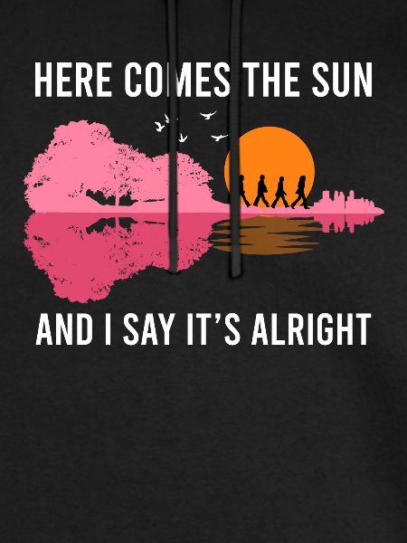 De Here comes the sun akoestische gitaar