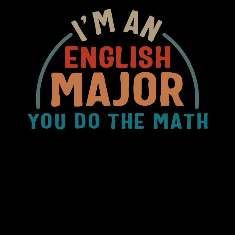 ESL Lehrer-Shirt, ich bin ein englischer Major lustig