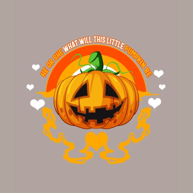 Halloween Shirt, er oder sie was wird dieses kleine