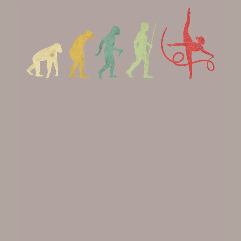 Rhythmic Gymnastics Girl Evolution