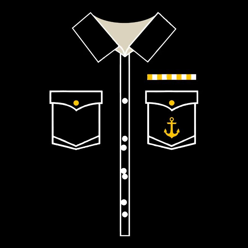 Boat Captain Uniform Costume