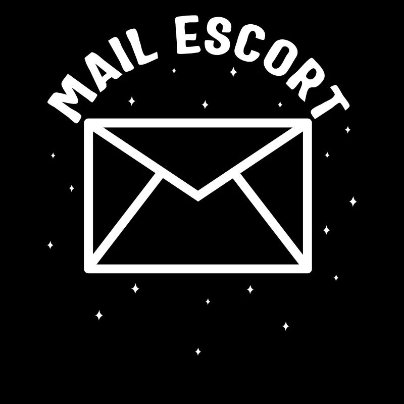 Mailman Shirt, Mail Escort Envelop Tee, Funny