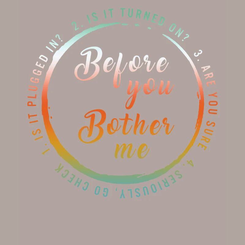 Computertechniker-Hemd, Checkliste für den technischen Support