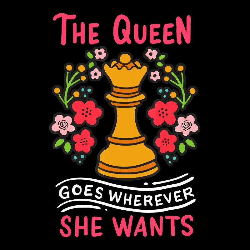 Chess Chessmen Chessboxing Queen Chess Player Gift