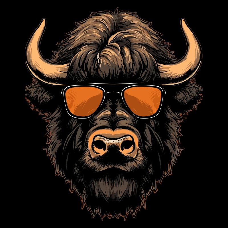 Bison coole Sonnenbrille