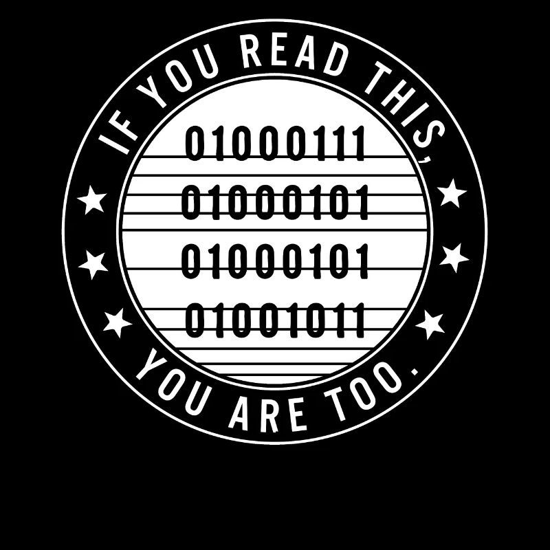 Chemise de programmeur, si vous pouvez lire ceci, vous êtes