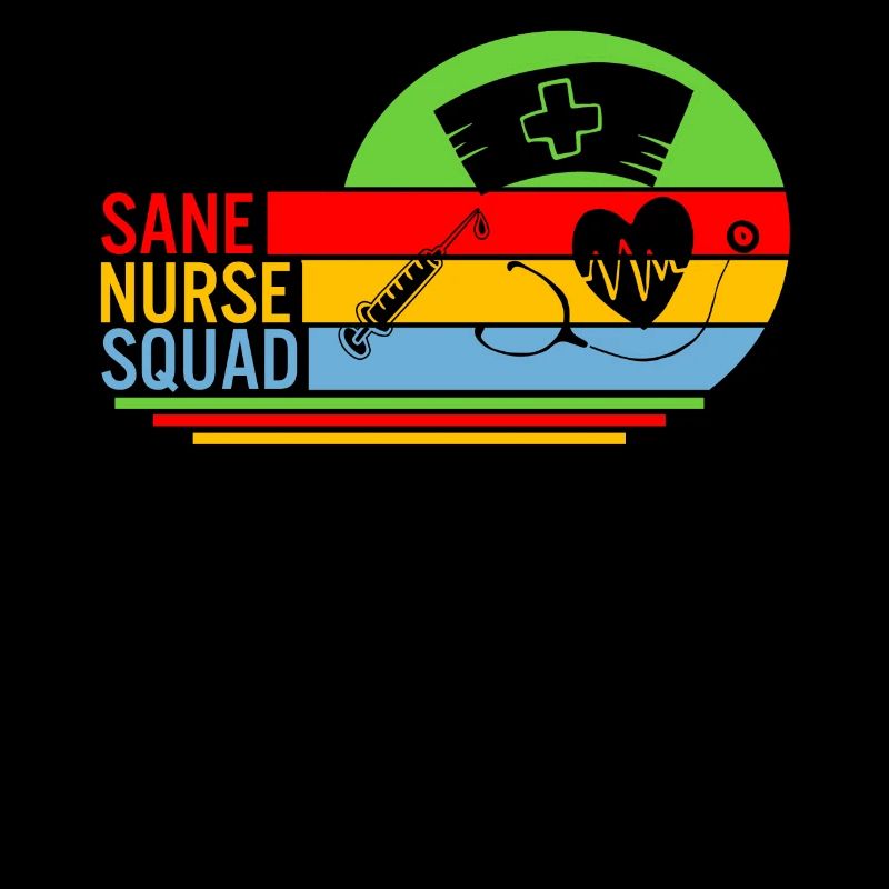 Nurse Shirt, Sane Nurse Squad Tee, Registered