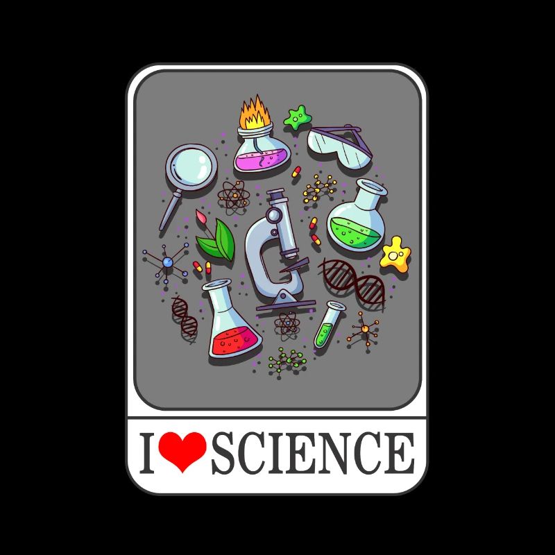 Science Shirt, I Heart Science Science Lover Tee,