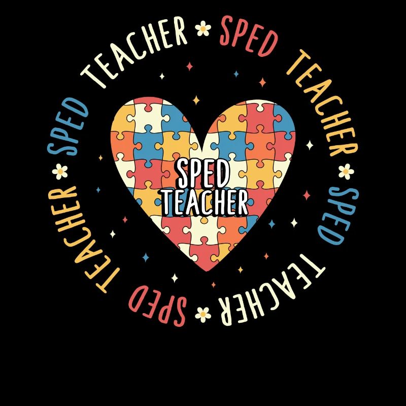 Chemise SPED, SPED Teacher Tee, classique