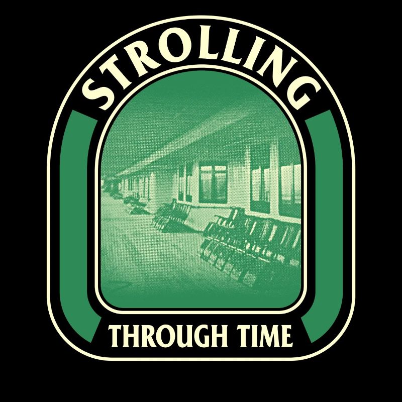 Titanic Shirt, Strolling Through Time Tee, Gift