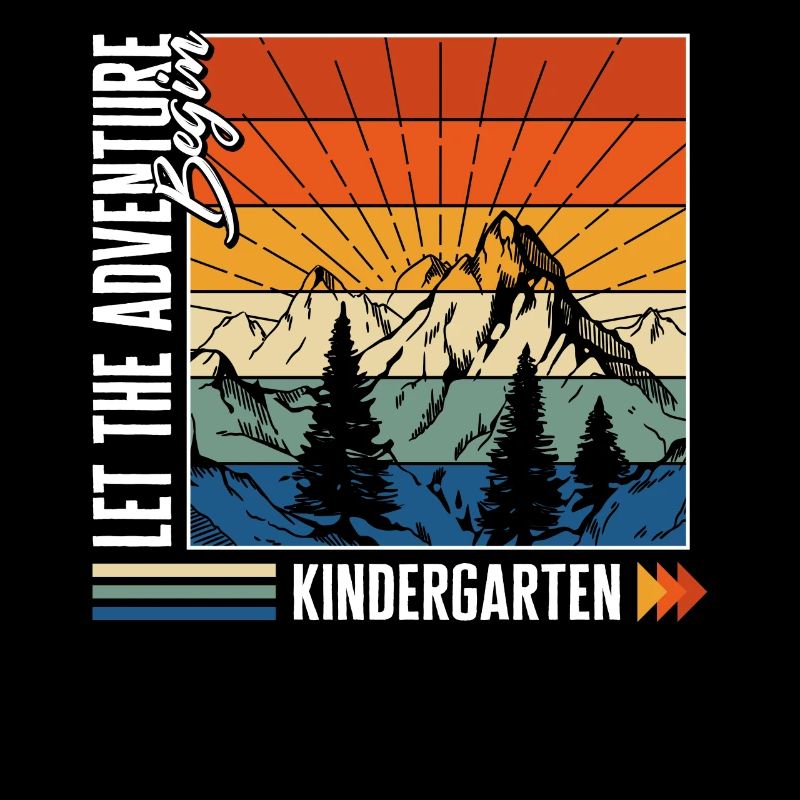 Kindergarten-Shirt, das Abenteuer kann beginnen