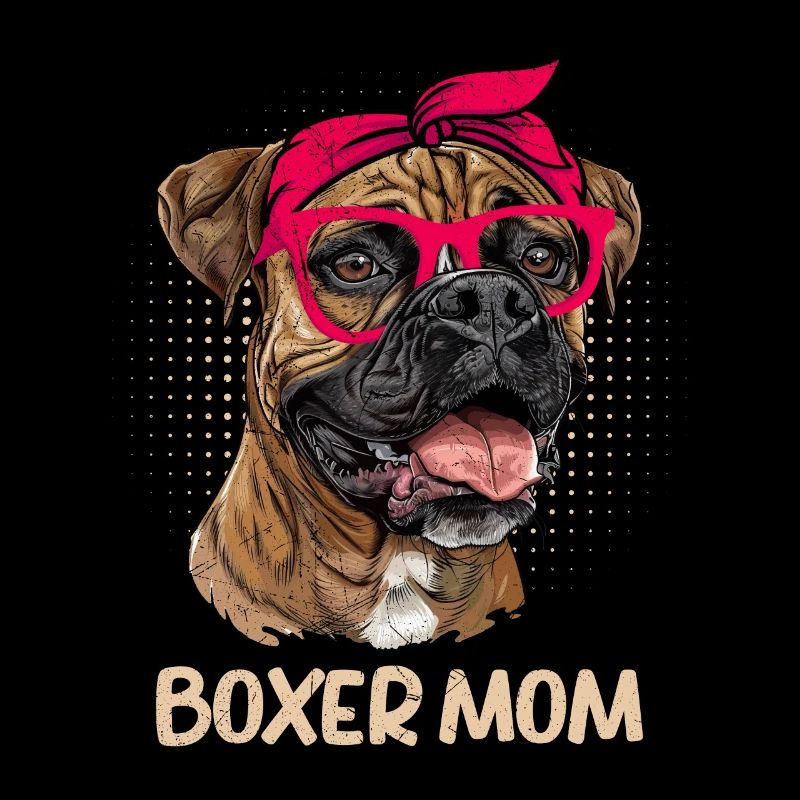 BOXER MAMA Deutscher Boxer Hundemama Boxer