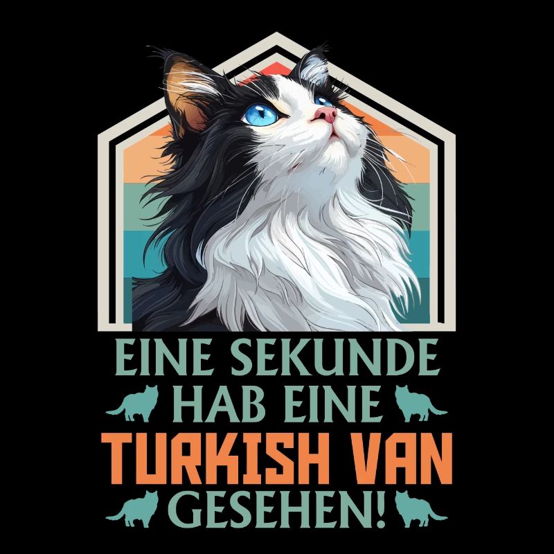 Turkish Van EINE SEKUNDE HAB EINE TURKISH VAN