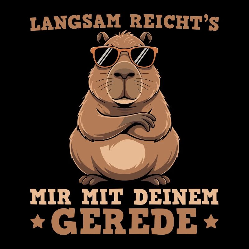 Langsam reicht's mir mit deinem Gerede - Capybara