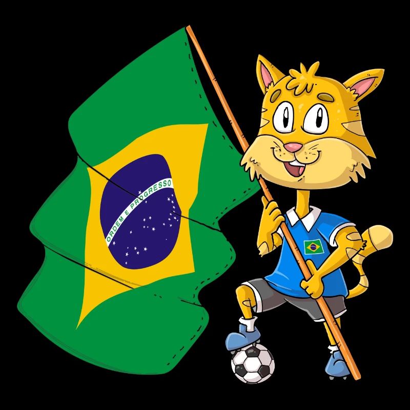 Chat Fan Brésilien
