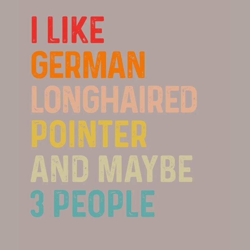 Ich mag deutschen langhaarigen Pointer und vielleicht 3