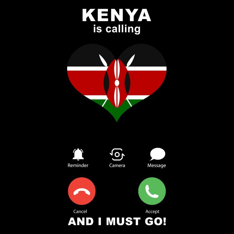 Kenya is calling Kenya Heart Souvenir