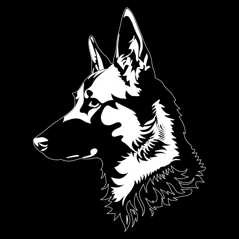 German Shepherd Silhouette Shepherd Dogs