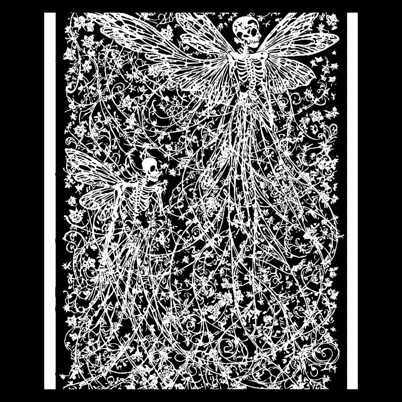 Fairycore Esthétique Squelette Fée Goth Gothique G