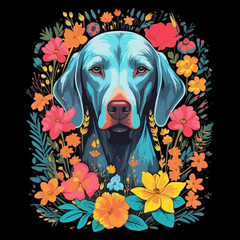 Cadeau de chien Weimaraner