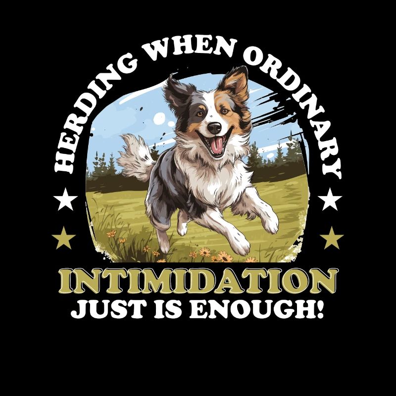 Border Collie Dog - Herding when ordinary