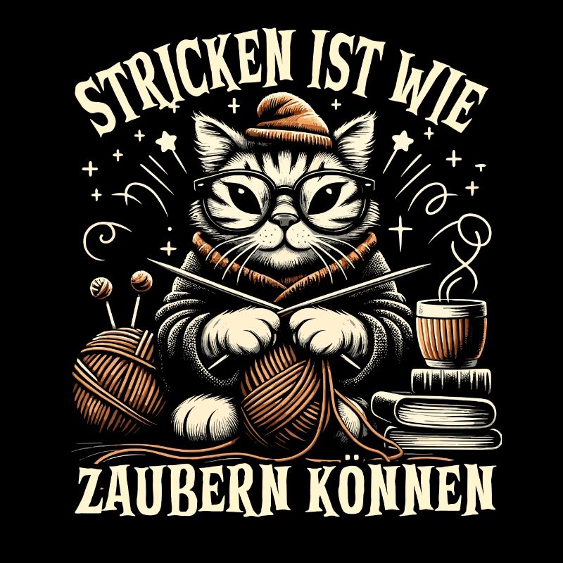 Stricken Strickerin Geschenk Wolle Geburtstag