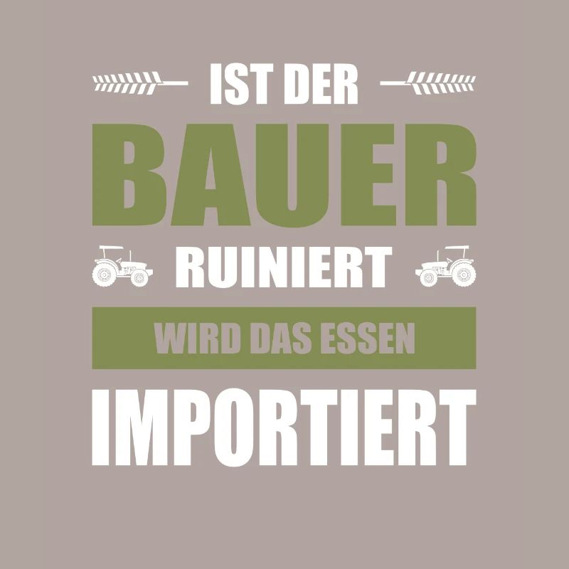 Ist Der Bauer Ruiniert Wird Das Essen Importiert