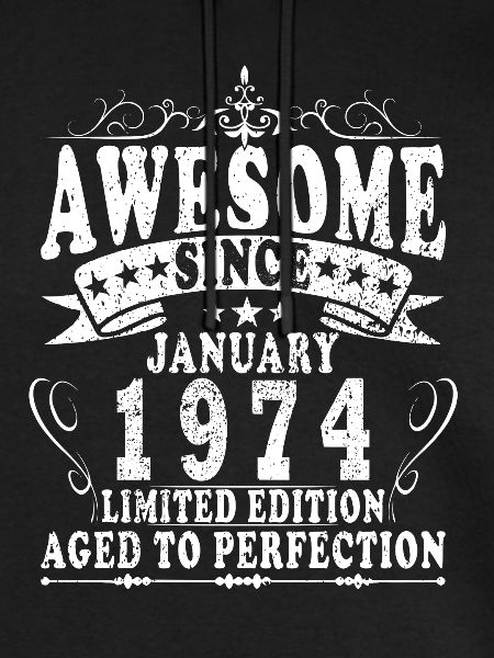 1974 Januar 1974 Fødselsdag januar 1974