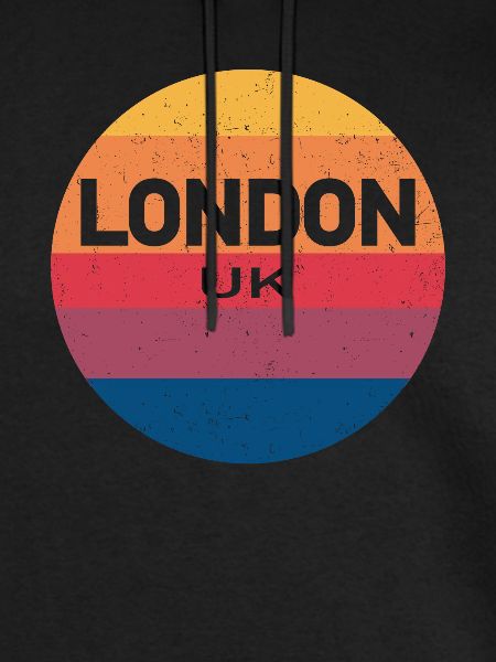 Retro Sunset Souvenir London UK