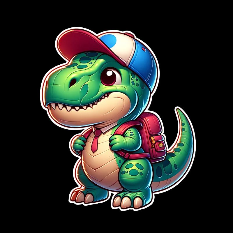 Dinosaurier Schule Einschulung Schulkind
