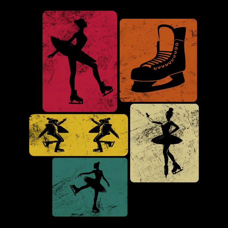 Schlittschuh Mädchen Eiskunstlauf Wintersport