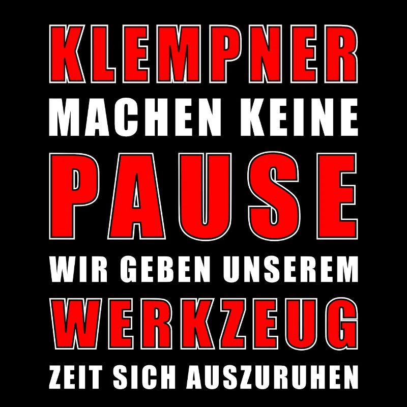 Klempner Machen keine Pause