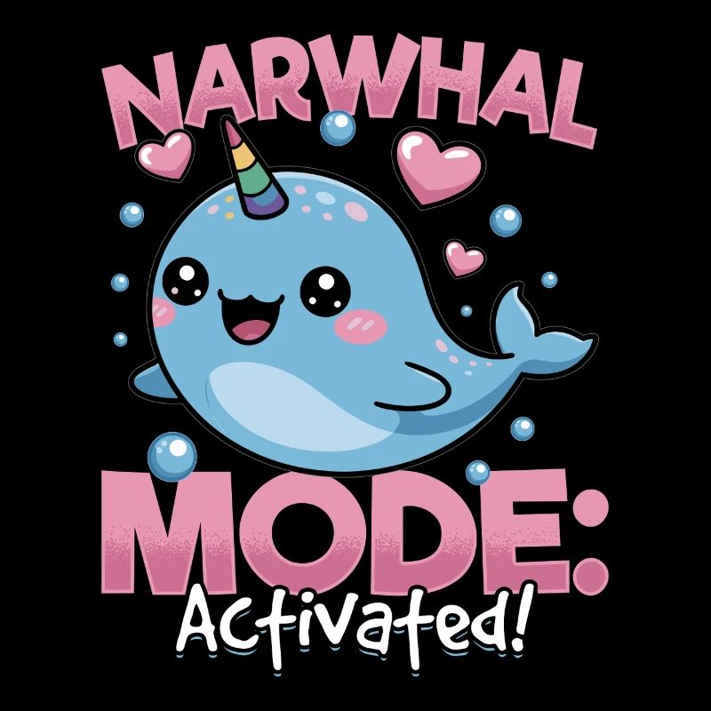 Narval Chibi Kawaii
